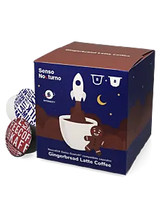 Senso Nocturno Gingerbread Latte Coffee Packung und Kapsel f&uuml;r Dolce Gusto
