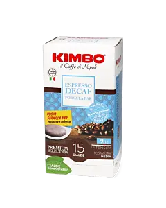 Espresso Decaf - Kimbo (15 E.S.E.)