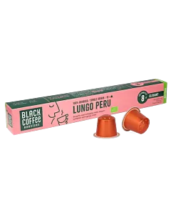 Black Coffee Roasters Lungo Peru for Nespresso&reg;