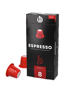 Kaffekapslen Espresso Packung und Kapsel f&uuml;r Nespresso&reg;