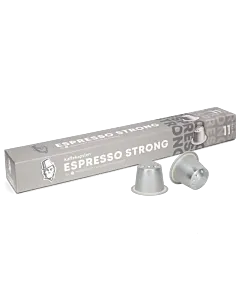 Kaffekapslen Espresso Strong Premium Packung und Kapsel f&uuml;r Nespresso
