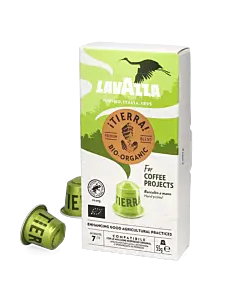 Lavazza Tierra For Planet Packung und Kapsel f&uuml;r Nespresso
