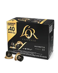 L'OR Ristretto 40 Packung und Kapsel f&uuml;r Nespresso
