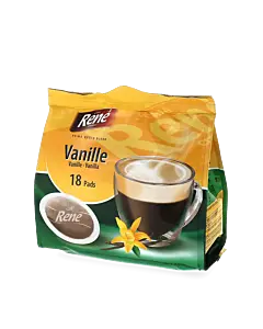 Caf&eacute; Ren&eacute; Vanilla Packung und Pods f&uuml;r Senseo
