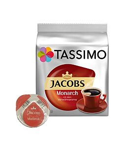 Jacobs Monarch Packung und Kapsel f&uuml;r Tassimo