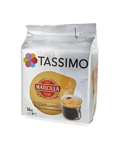 Marcilla Caf&eacute; Largo Packung und Kapsel f&uuml;r Tassimo