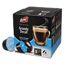 Café René Decaffeinato Packung und Kapsel für Dolce Gusto

