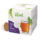 Café René Tea Earl Grey Packung und Kapsel für Dolce Gusto
