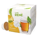 Café René Lemon Tea Packung und Kapsel für Dolce Gusto

