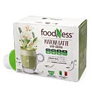 FoodNess Matcha Latte Packung und Kapsel für Dolce Gusto
