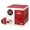 Nescafé Espresso Roma Packung und Kapsel für Dolce Gusto
