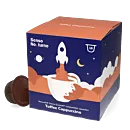 Senso Nocturno Toffee Cappuccino Packung und Kapsel für Dolce Gusto
