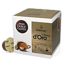 Dallmayr Crema d'Oro Packung und Kapsel für Dolce Gusto
