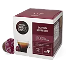 Nescafé Doppio Espresso Packung und Kapsel für Dolce Gusto
