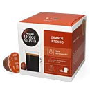 Nescafé Grande Intenso Packung und Kapsel für Dolce Gusto