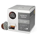 Nescafé Ristretto Barista package and capsule for Dolce Gusto