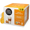 NescafÃ© Latte Macchiato Big Pack package and capsule for Dolce Gusto