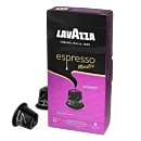 Lavazza Espresso Intenso Packung und Kapsel für Nespresso®
