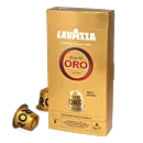 Lavazza Qualitá Oro Packung und Kapsel für Nespresso®
