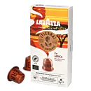 Lavazza Tierra For Africa Packung und Kapsel für Nespresso

