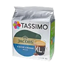 Jacobs Caffé Crema Mild XL Packung und Kapsel für Tassimo