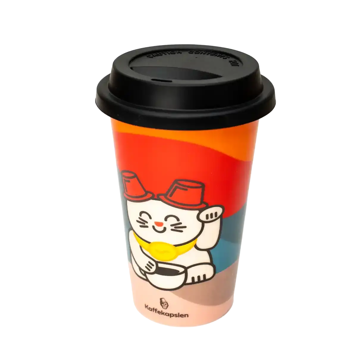 Thermobecher\u0020mit\u0020Katzenmotiv