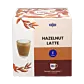 Haselnuss Latte