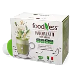 FoodNess Matcha Latte Packung und Kapsel für Dolce Gusto
