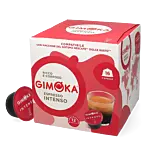 Gimoka Espresso Intenso Packung und Kapsel für Dolce Gusto
