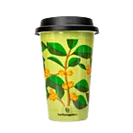 Coffee Plant design thermal mug 