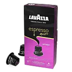 Lavazza Espresso Intenso Packung und Kapsel für Nespresso®
