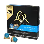 L'OR Decaffeinato XL Packung und Kapsel für Nespresso
